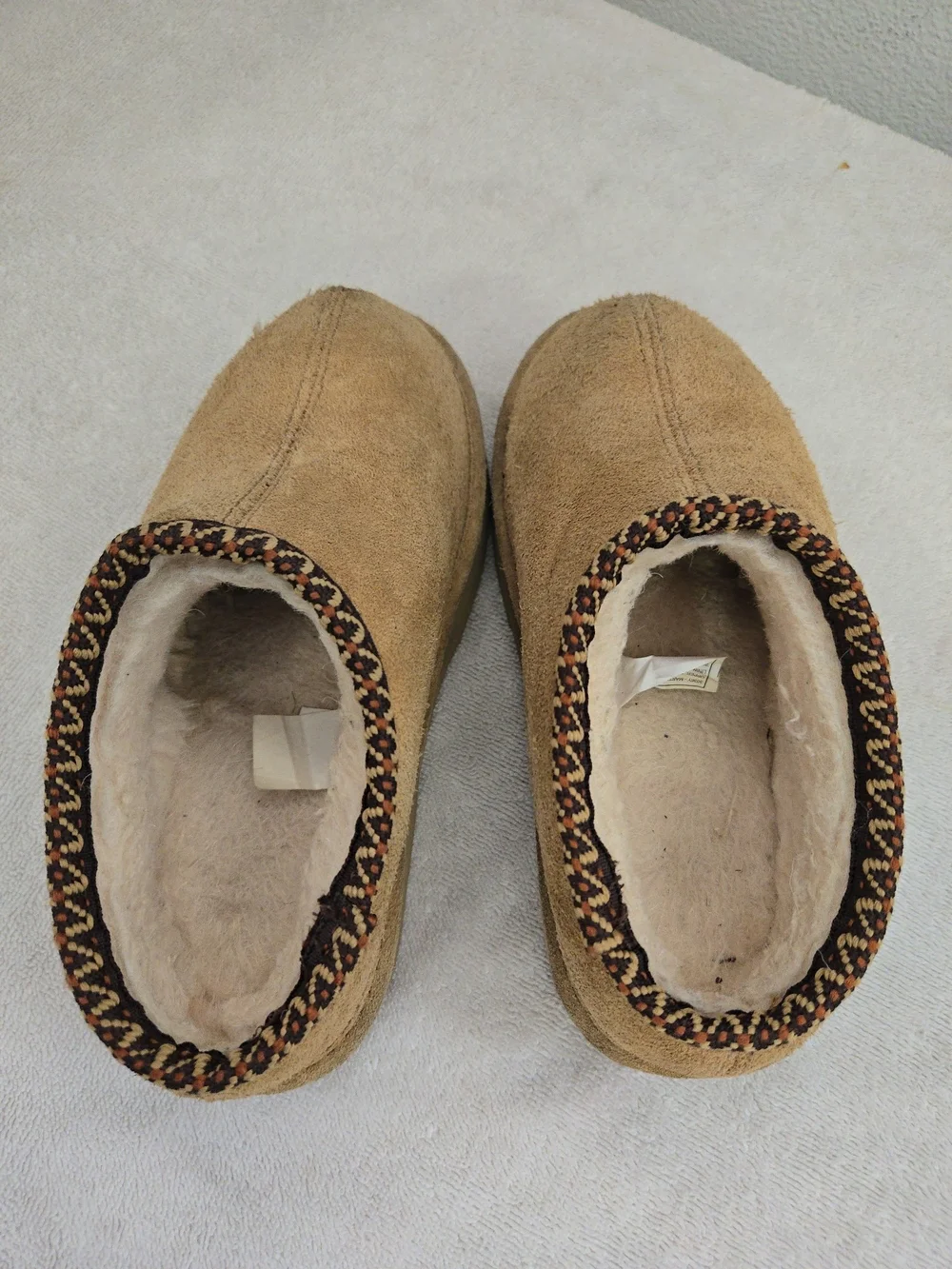 🐻BearPaw Kids Tan Suede Mule Slippers🐻